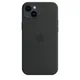 Apple iPhone 14 Plus Silikon Case mit MagSafe Midnight