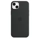 Apple iPhone 14 Plus Silikon Case mit MagSafe Midnight