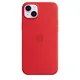 Apple Original iPhone 14 Plus Silikon Case mit MagSafe Product(RED)