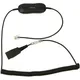 Jabra GN1216 Smart Cord, QD auf RJ9, gewendelt Schaltereinstellung 1-8 für Avaya one-X (9600 Serie)