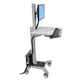 Ergotron WorkFit C-Mod LD Wagen grau