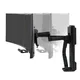 Ergotron Trace Monitorhalterung mit patentierter CF-Technologie schwarz bis 9.8kg
