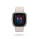 Fitbit Sense 2 Fitness-Smartwatch Weiß/Platin