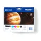 Brother LC1240 Value-Kit Schwarz/Cyan/Mangenta/Gelb,