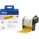 Brother DK-22606 Endlos-Etikett gelb