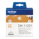 Brother DK11221 Quadratische Etiketten (Papier) - 23 x 23 mm