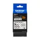 Brother TZ-S121 Laminiertes Band schwarz auf transparent 8m x 9mm extra stark