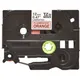 Brother TZe-B31 Schriftband klebend 12mm x 5m schwarz auf orange laminiert