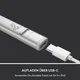 Logitech Crayon digitaler Zeichenstift für iPad mit USB-C-Anschlüssen