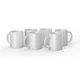 Cricut Keramikbecher-Rohling, Weiß – 425 ml (15 oz.) (6 Stück)
