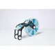 Brother MC-FA2LB Textil-Bandkassette hell-blau