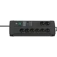 Brennenstuhl 1256000698 Premium-Line 8-fach 3m schwarz