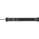 Brennenstuhl 1391010620 Premium-Protect-Line 6-fach 3m USB-A/C grau/schwarz
