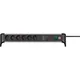 Brennenstuhl 1391020600 Alu-Office-Line 6-fach 3m silber/schwarz