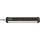 Brennenstuhl 1391030800 Premium-Alu-Line 8-fach 3m silber/schwarz