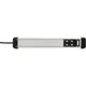 Brennenstuhl 1391030800 Premium-Alu-Line 8-fach 3m silber/schwarz