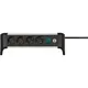 Brennenstuhl 1391040400 Alu-Office-Line 4-fach 1,8m silber/schwarz