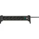 Brennenstuhl 1391040600 Alu-Office-Line 6-fach 3m silber/schwarz