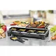 Rommelsbacher RCS 1350 Raclette edelstahl / schwarz