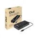 Club3D CSV-1595 7-in1-Hub USB-C zu 2xHDMI/2xUSB/USB-C/RJ45, 100W