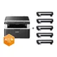 Brother DCP-1612WB S/W-Laserdrucker Scanner Kopierer WLAN