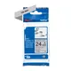 Brother TZER951 P-Touch Thermo Textilfarbband hellgrau / gold, 24mm x 4m
