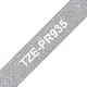 Brother TZEPR935 Schriftband 12 mm Premium silber / weiß