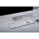 CHERRY KW 9100 SLIM für Mac Bluetooth + Funk, UK-Layout , silber