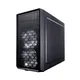 Fractal Design Focus G Mini mATX Gaming Gehäuse mit Seitenfenster. schwarz