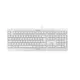 Cherry KC 1000 Keyboard US Layout mit Euro Symbol USB weiß-grau