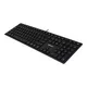 CHERRY KC 6000 SLIM EU-Layout, schwarz