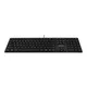 CHERRY KC 6000 SLIM EU-Layout, schwarz