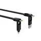 Rolling Square inCharge XL 6-in-1 Multi-Ladekabel 30cm Schwarz