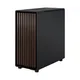Fractal Design North Charcoal Black, Seitenfenster, Echtholzfront