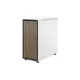 Fractal Design North Chalk White, Mesh-Seite, Echtholzfront
