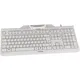 CHERRY KC 1000 SC PN-Layout, mit Smart Card Reader, USB, weiß-grau