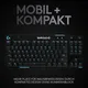 Logitech PRO X Shroud Gaming DE-Layout, Linear Switch