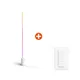 Philips Hue Gradient Signe Stehleuchte weiß, inkl. Dimmschalter V2