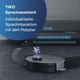 [CB] ECOVACS X1 PLUS Saugroboter mit Wischfunktion, 5000PA, DToF-Laser, Absaugst
