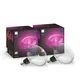 Philips Hue White & Col. Amb. Lightguide Ellipse 500l 6,5W, 2er Pack