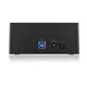 ICY BOX IB-1121-U3 DockingStation für 1x 2.5/3.5 SATA I/II/III, USB 3.2 Gen 1, schwarz