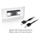 Thermaltake LCD Panel Kit Snow White for Ceres 500 TG ARGB