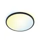 WiZ SuperSlim Deckenleuchte Tunable White 2450lm Schwarz Einzelpack