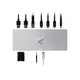 Razer Thunderbolt 4 Dock Mercury EU 4x Thunderbolt 4 3x USB 3.2 Gen 2 RJ-45 3.5mm Audio