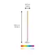 WiZ Pole Stehleuchte Tunable White &  Color 1080lm, 2er Pack