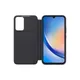 Samsung EF-ZA346 Smart View Wallet Case für Galaxy A34 5G, schwarz