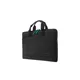Tucano Smilza, schlanke Laptoptasche aus Nylon für 15,6 Zoll, schwarz