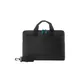 Tucano Smilza, schlanke Laptoptasche aus Nylon für 15,6 Zoll, schwarz