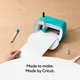 Cricut Smart Label Papier – auflösbar 33x61 cm (weiß)