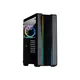 Inter-Tech X-3901 Impulse Gaming PC Gehäuse Midi-Tower Schwarz Seitenfenster